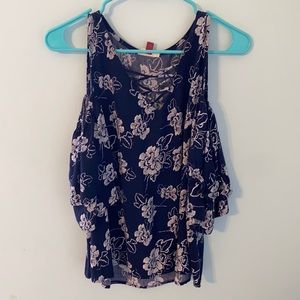 Off the shoulder tank